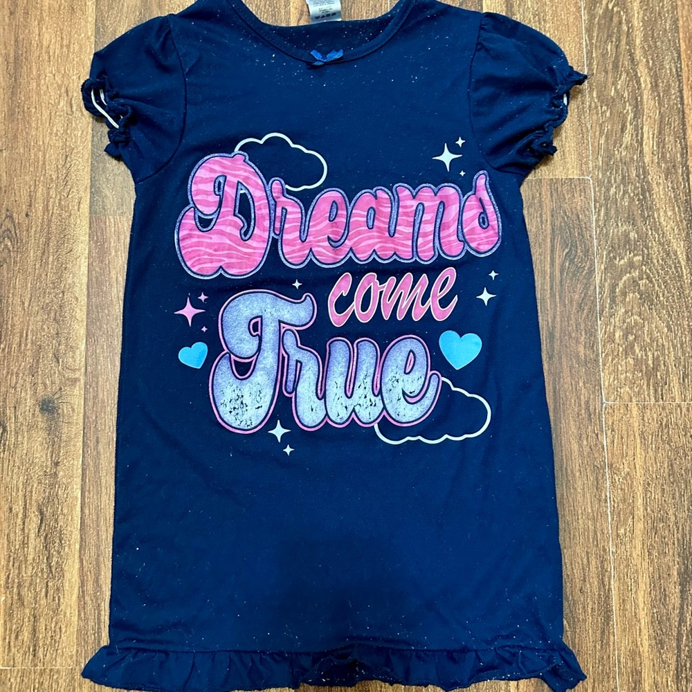 Wonder Nation Navy Dreams Come True Nightgown